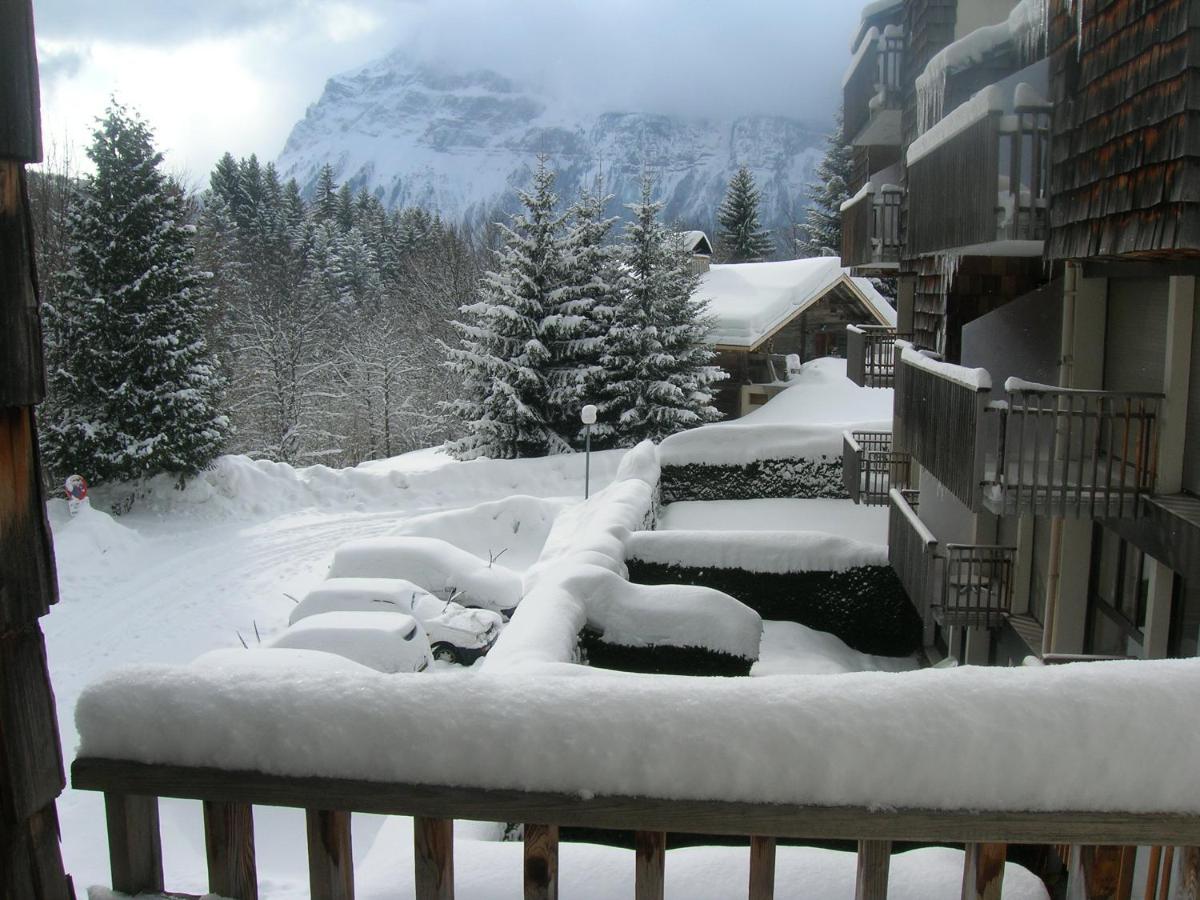 Coquet Studio De 4 Personnes Aux Carroz - Balcon Et Wifi Les Carroz d'Araches Exterior foto