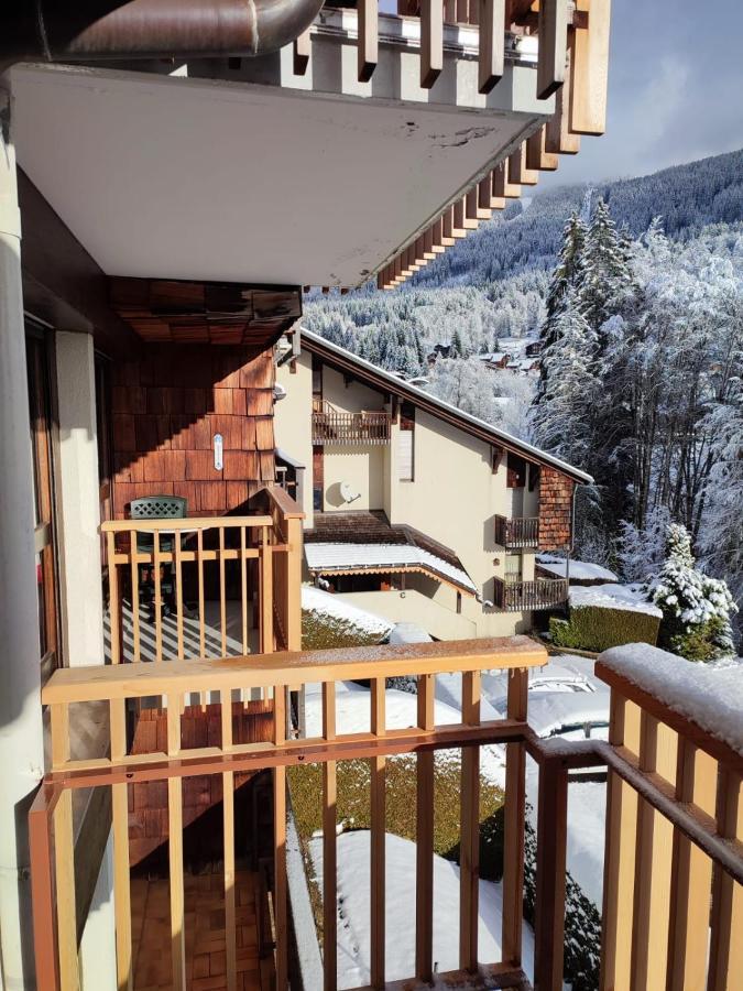 Coquet Studio De 4 Personnes Aux Carroz - Balcon Et Wifi Les Carroz d'Araches Exterior foto